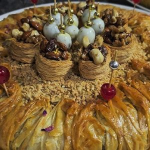 بسطيلة بالدجاج واللوز